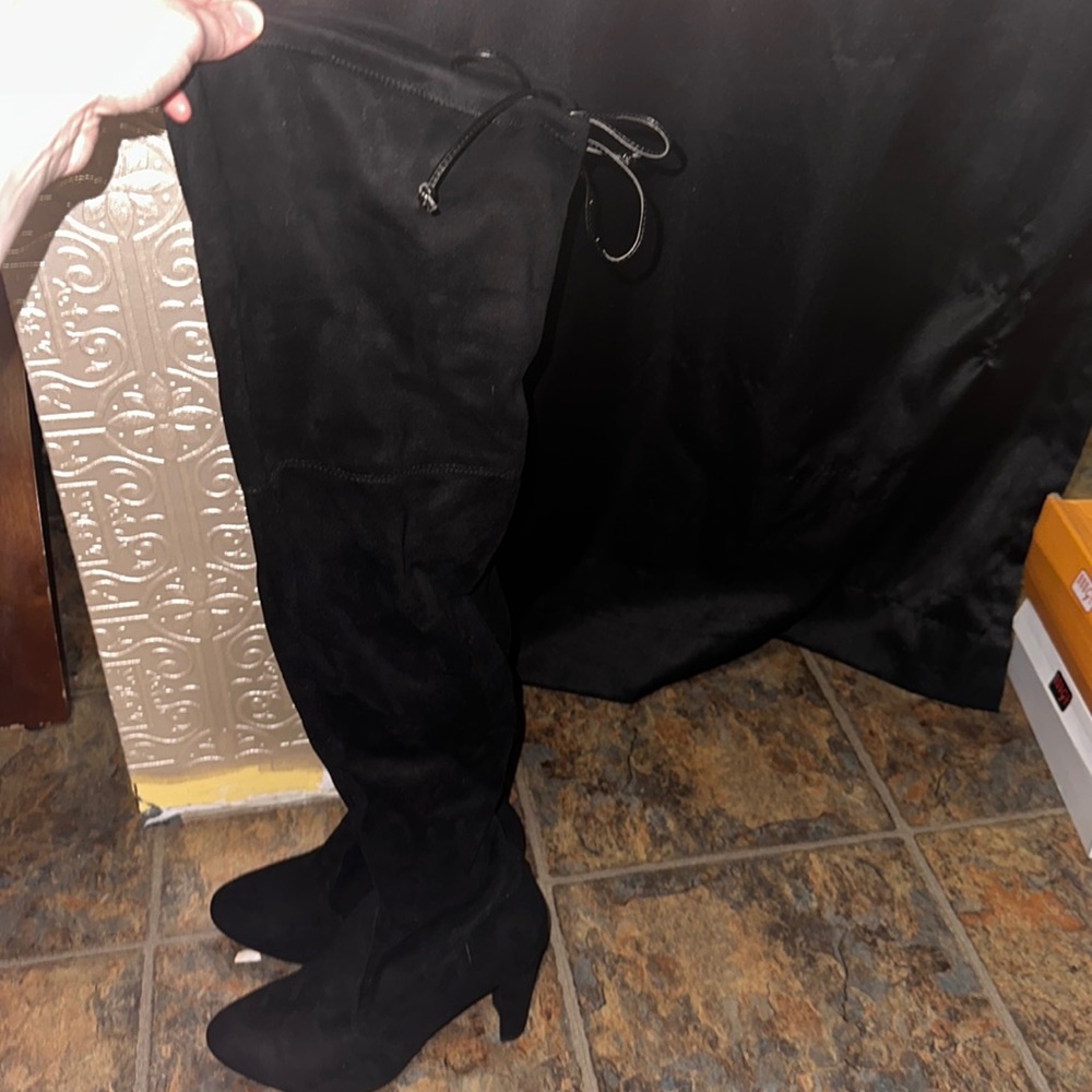 Knee high heels